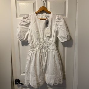 English Factory White Mini Dress